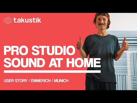 Acoustic Treatment Upgrade for Emmerich's Home Studio | User Story | t.akustik