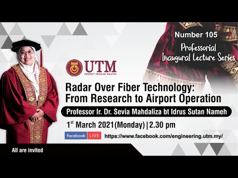 Professorial Inaugural Lecture Series #105