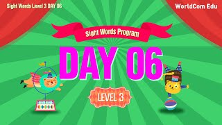 Sight Words 100 Level 3.   06.Day ( Full Movies ) 영어학습프로그램