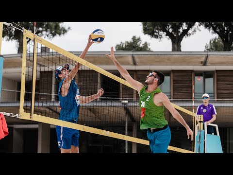 🏐 Viscovich/Marchetto (ITA) - Altwies/Chouikh (FRA) | 2022 VW Beach Pro Tour Futures | Montpellier 🏐
