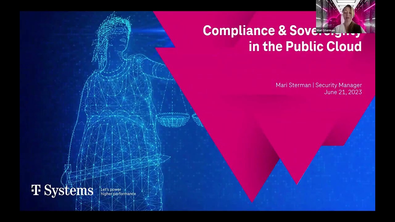 IDC & T-Systems Webinar: Enabling Data Sovereignty in the Public Cloud