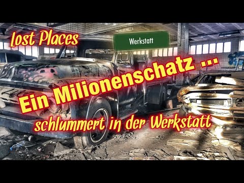 Lost Places | fast wie ein Museum, alles voller Oldtimer, es ist kaum zu glauben.
