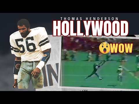 Thomas Hollywood Henderson''s Game Tape is crazy- THE MOST ATHLETIC LB OF THE 70S!
