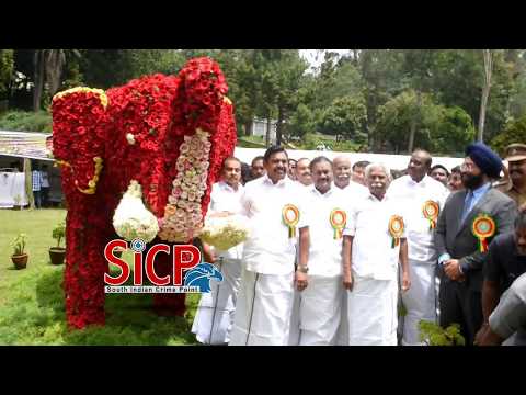 Eddapadi K Palaniswami inaugurated the Kodai festival and the 57th flower show