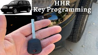 How To Program A Chevy HHR Key 2006 - 2012 DIY Chevrolet Transponder Ignition