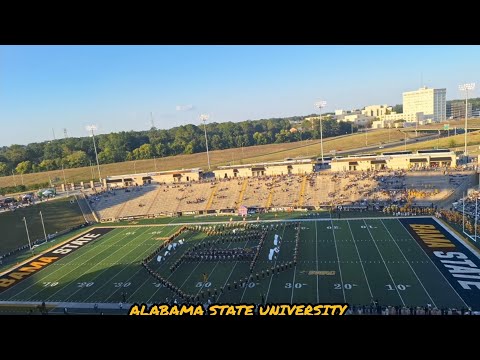 Alabama State University Marching Band Halftime Show 2025