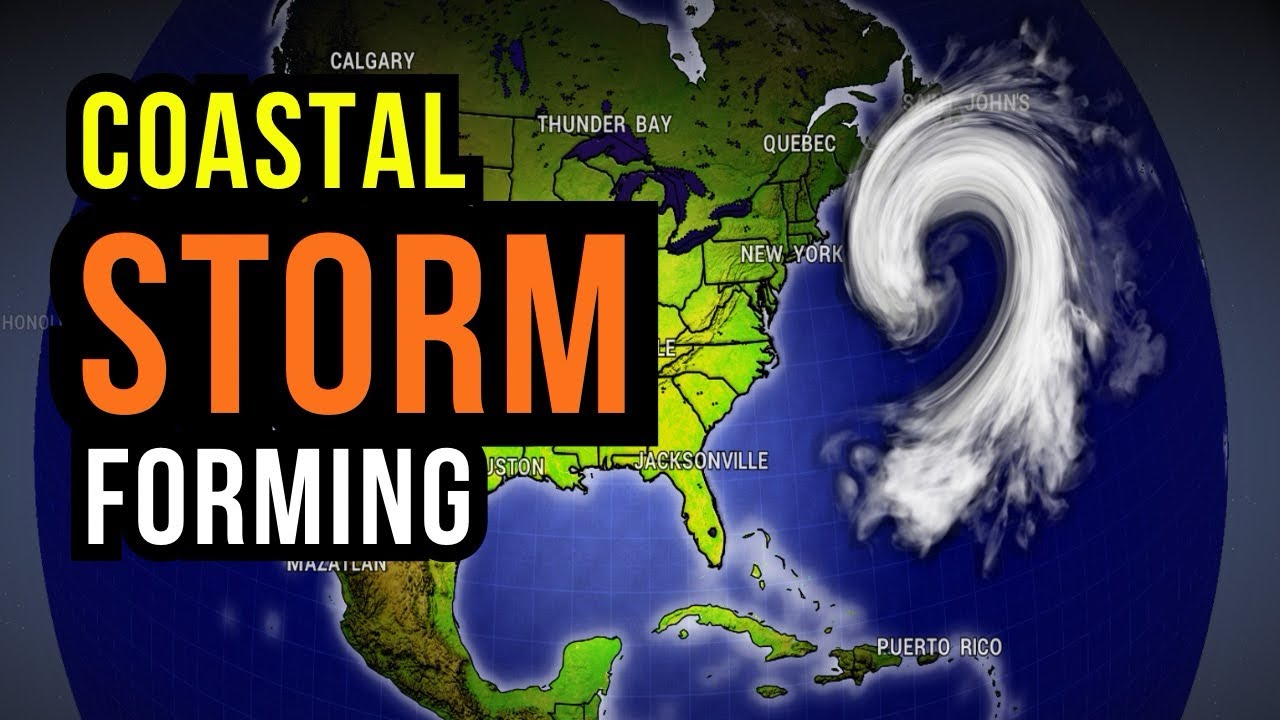 Large Coastal Storm will Develop Soon...