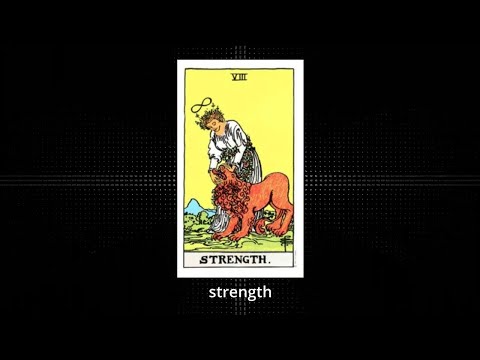 Strength as your daily tarot card reading by Shaun Dixon!