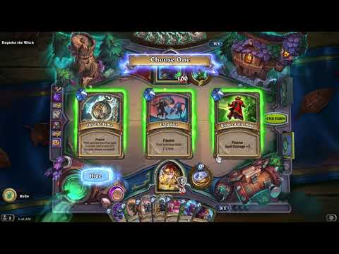 Hearthstone: The WitchWood Expansion Monster Hunt Final Challenge Hagatha the Witch