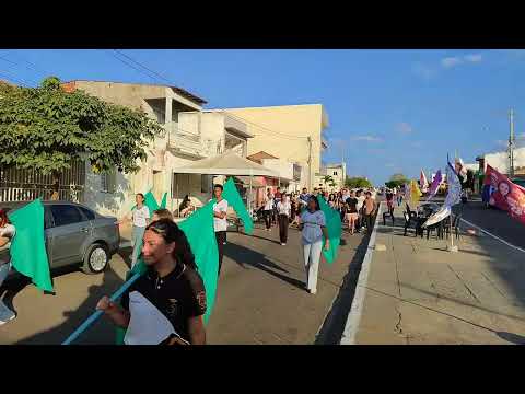 Ensaio para o dia 7 de setembro, escola Anísio Veras, Verdejante Pe.