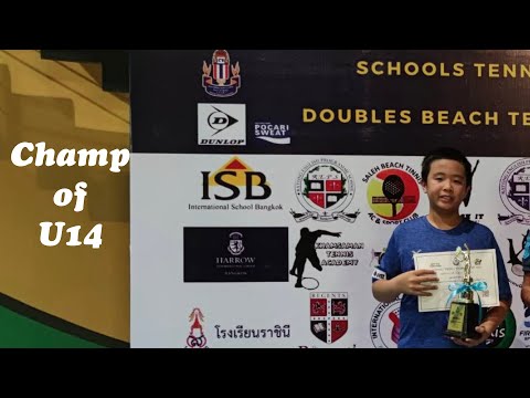 Kunanan Pantaratorn (Puthi) vs Riku  5th Schools Juniors Tennis 2020 U14 Final