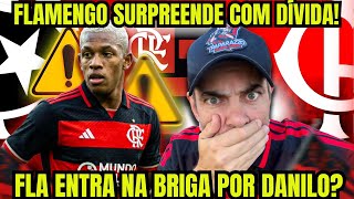DIVIDA INESPERADA DO MENGÃO! FLA SURPREENDE OS BOTAFOGUENSES COM POSSÍVEL CONTRATAÇÃO DE DANILO!
