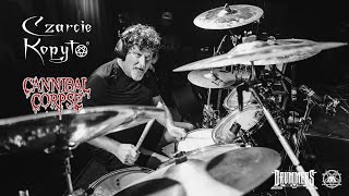 CANNIBAL CORPSE Disposal Of The Body/Pounded Into Dust. Paul Mazurkiewicz. Poland 2024 (Drum Cam)