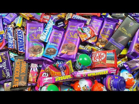 Cudbery Dairy Milk chocolate | chocolate opening videos | kinder joy inside surprise toy