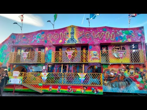 Funhouse. Steve Guy. TOON TOWN. Coneleys funfair Feb 2023