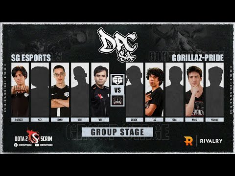 SG esports vs Gorillaz-Pride - DPC SA 2021/22 Tour 2: Division II - Group Stage - B03