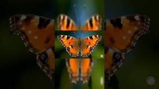 Butterfly wings opening – Macro Cinematic 8s Short