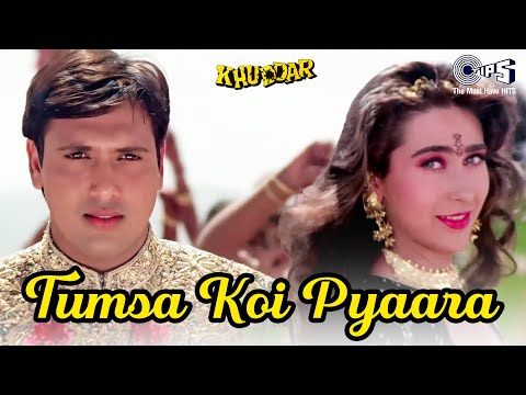 Tumsa Koi Pyaara | Khuddar | Govinda, Karishma | Alka Yagnik, Kumar Sanu | Alka Yagnik | 90s Hits