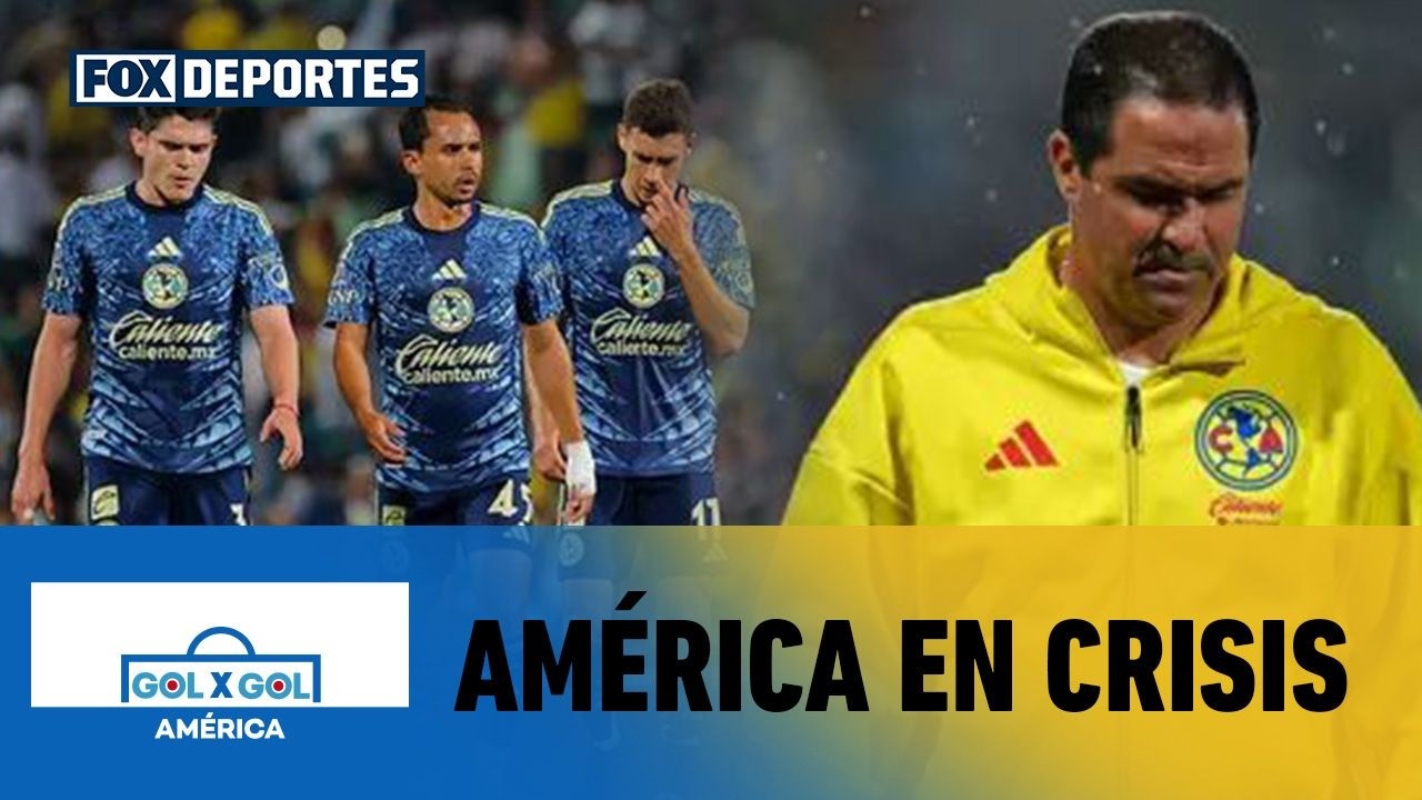 YA NI CONTRA SANTOS. 😨 | Analizamos la crisis del América en #GolXGol. ⚽️