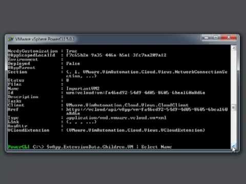 PowerCLI 5.0.1 vCloud Director Cmdlets - Stopping and Starting vApps