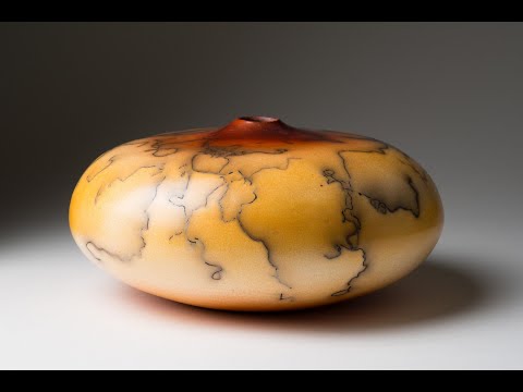 Horsehair raku and ferric chloride fuming by Ian Fraser Ceramics