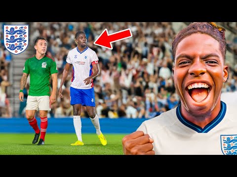 I Played For England In A World Cup Football Match vs MEXICO