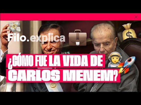 CARLOS MENEM, UN PRESIDENTE EXÓTICO: política, deporte, espectáculo, tragedia, indultos y corrupción