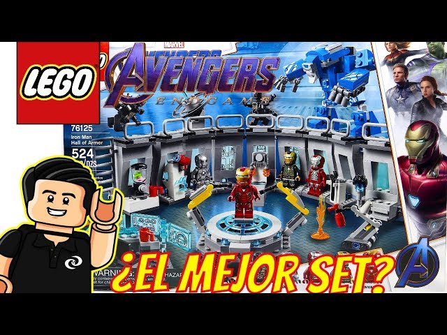 Vídeo relacionado con LEGO 76125 Super Heroes Iron Man: Sala de Armaduras
