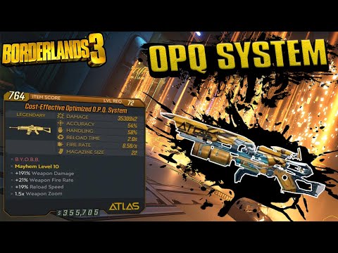 BORDERLANDS 3 | *O.P.Q. System* Legendary Weapons Guide