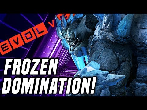 FROZEN DOMINATION!! Evolve Gameplay Stage Two (PC Monster Gameplay) - YouTube