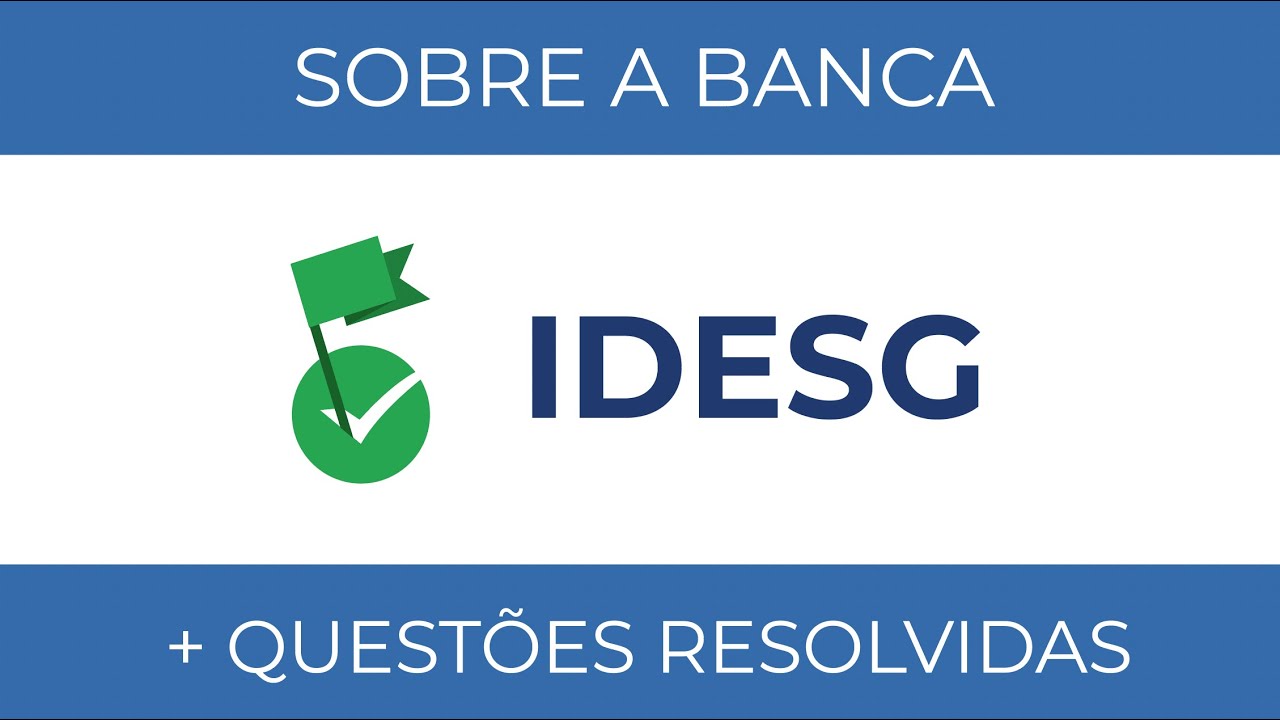 Rumo à Posse #156 - IDESG - comentário + questões - Português com Rosenthal