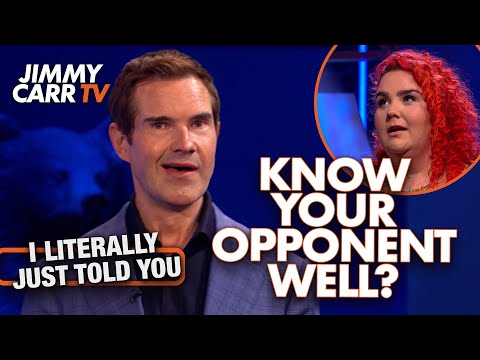 Know Your Opponent… Or Lose Big! | I Literally Just Told You | Jimmy Carr TV