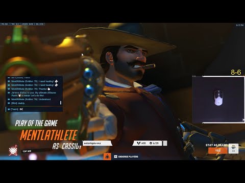 POTG! GOD OF DPS - GALE ! INSANE CASSIDY GAMEPLAY OVERWATCH 2 SEASON 3