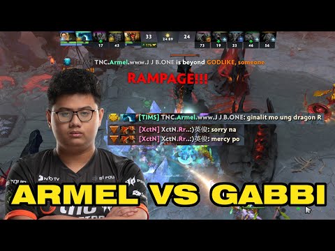 TNC.Armel teaches TNC.Gabbi how to play Morphling with 25 Kills and Rampage
