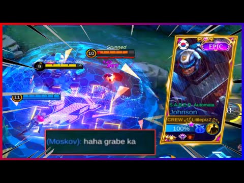 MERCY ULTIMATE JOHNSON! | MAGE EMBLEM + FLICKER = HIGH DAMAGE BUILD!! 🔥 BEST DRIVING ROUTES | MLBB