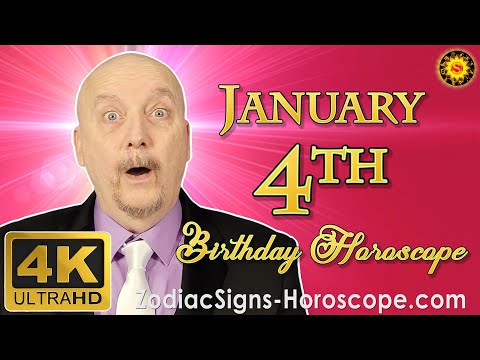 January 4 Zodiac Horoscope and Birthday Personality | Capricorn Zodiac | ZodiacSigns-Horoscope.Com