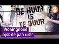Studenten slapen als protest op de uni