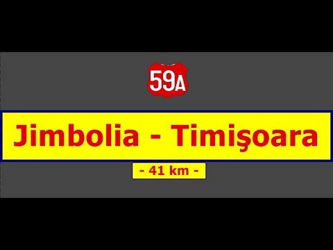 DN 59A: Jimbolia - Timişoara (Apr. 10, 2017)