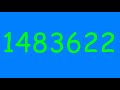 Numbers 1 To 4000000