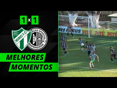 Tudo igual no primeiro jogo da semifinal do Alagoano - Murici 1 x 1 ASA - Melhores Momentos