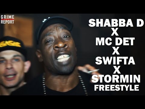 Shabba D, MC Det, Swifta, Stormin - Drum & Bass Freestyle #StorminsSmokePoint | GrimeReportTv