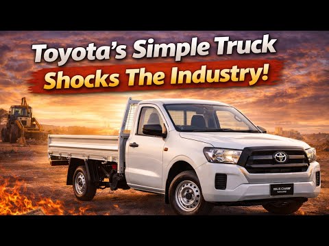 Thumbnail for All-New Toyota Hilux Champ – The Simple Truck That’s Shaking Up the Industry! by Toyota Hilux Champ