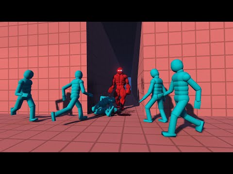 NPC Battles Overgrowth | Roof Brawls (active ragdoll physics) #4