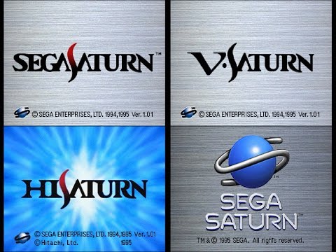 SEGA SATURN Boot Screen (JP,US,EU,KR)