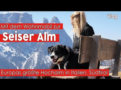 Seiser Alm⛰Arrival by campervan & Puflatsch hike | Vlog Italy South Tyrol