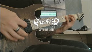Aborted - Coffin Upon Coffin (Guitar Cover) | SKERVESEN GUITARS RAPTOR