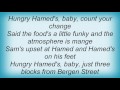 Spin Doctors - Hungry Hameds Lyrics