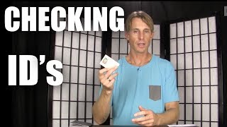 Is This a FAKE ID Don't Get Fooled - Bartending 101: Checking ID's