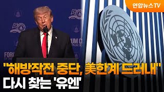 "해방작전 중단, 美한계 드러내"…다시찾는 '유엔' / 연합뉴스TV (YonhapnewsTV)