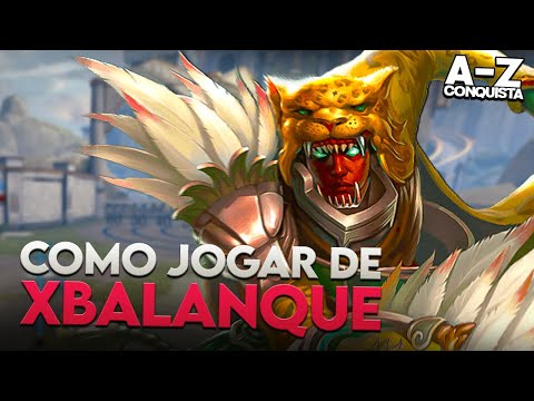 COMO JOGAR DE XBALANQUE, A-Z Conquista + Guia - ⚡ Smite BR